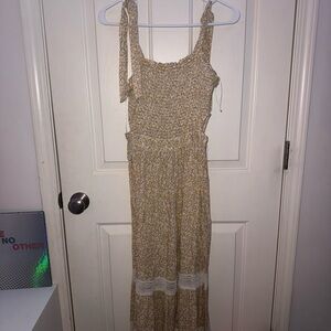 Sincerely Jules Yellow Floral Maxi Dress